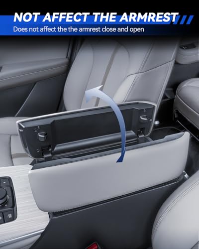 CX 90 Armrest Cover for 2024 2025 2026 Mazda CX90 Accessories Center Console Middle Lid Pad Protector for Car Elbow Rest