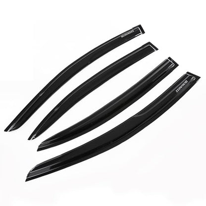 Outside Mount Window Visors Rain Guards for Honda Civic 4Dr Sedan 2012 (4 Count)