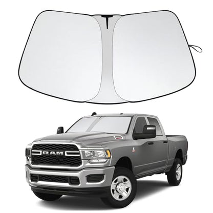 Foldable Front Windshield Sunshade Fit for Dodge RAM 2500 3500 2010