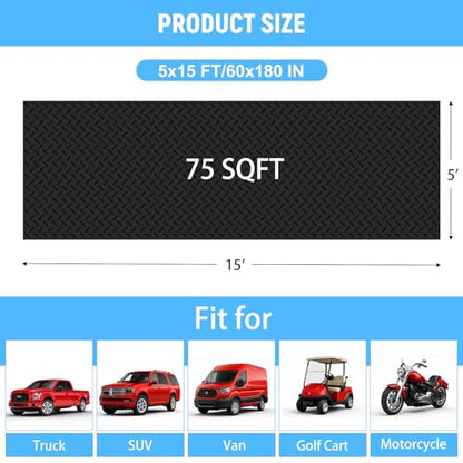 5x15 FT Garage Floor Mat