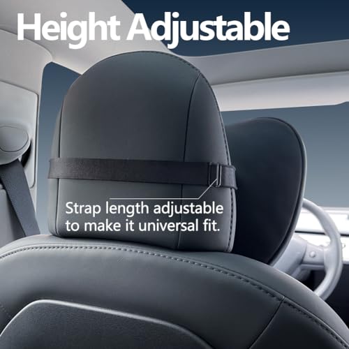 Tesla Neck Pillow Car Seat Headrest (2 Count)