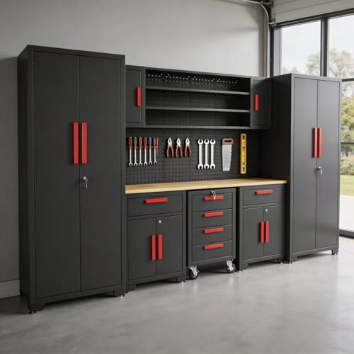 Garage Storage Cabinets System