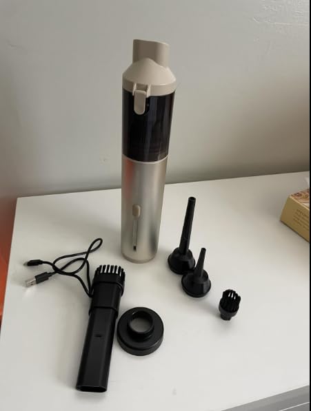 Car Vacuum 20000Pa Powerful Suction Mini Vacuum Cleaner Blowing & Inflating 4