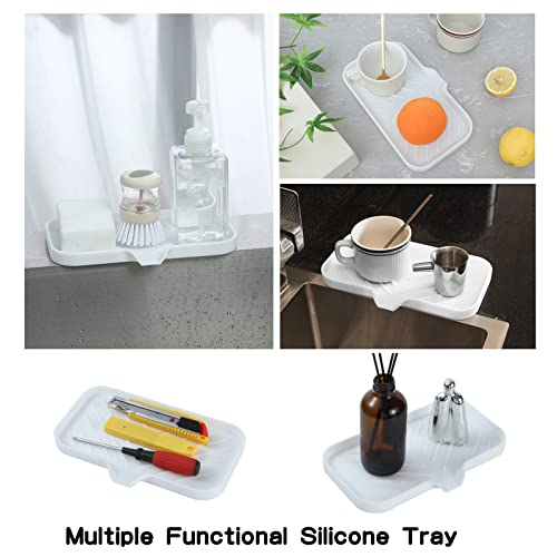Silicone Soap Dish with Drain Spout