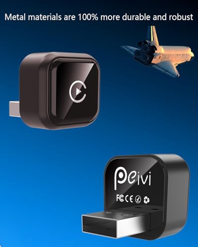 Wireless Carplay Adapter for Apple iPhone & Android Auto Wireless Adapter 2 in 1