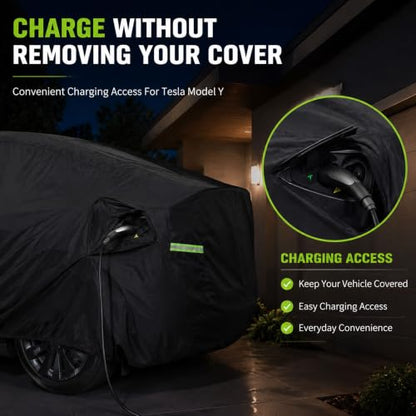 Car Cover for Tesla Model Y Waterproof Outdoor Cover