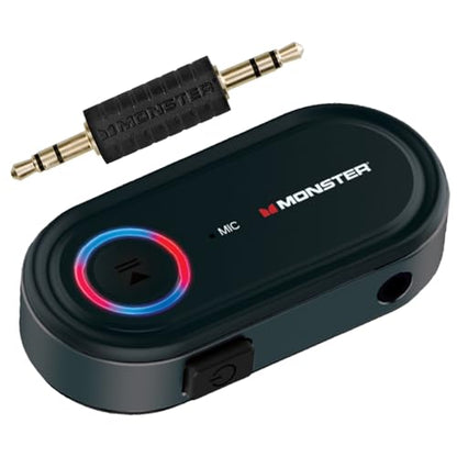 Monster Bluetooth Audio Receiver for Car & Home Stereo