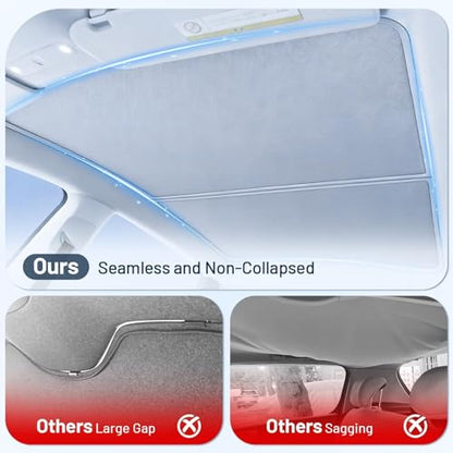 3PCS Tesla Model Y Sunshade Set for Juniper 2025