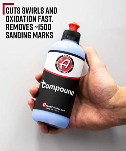 Adam's Paint Correcting Compound 12oz (12 Fl Oz)