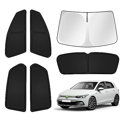 Windshield Sun Shade for Volkswagen Golf Mk8 2022 (6 Count)