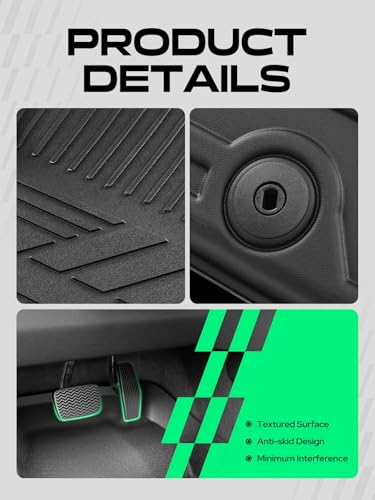 Automotive Floor Mats for Kia Sorento 2021 (4 Count)