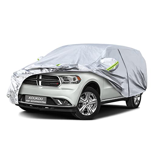 6 Layers Car Cover Custom Fit Dodge Durango from 1998 to 2025