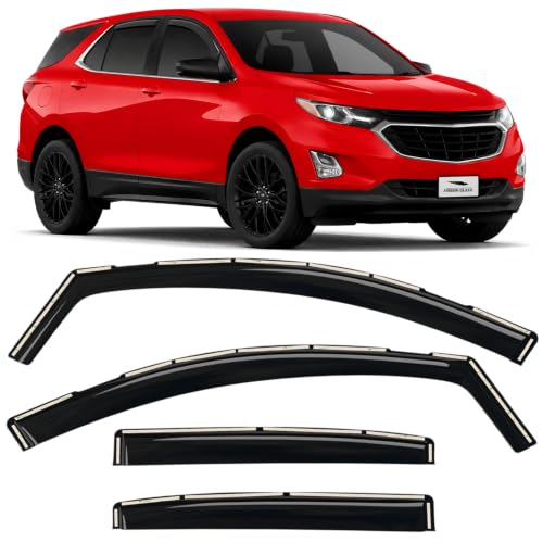 in Channel Rain Guards for Chevy Equinox 2018 (4 Count)