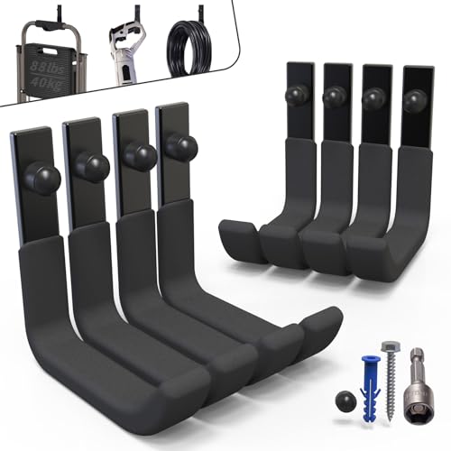 4 Inch Garage Hooks Heavy Duty (8 Count)