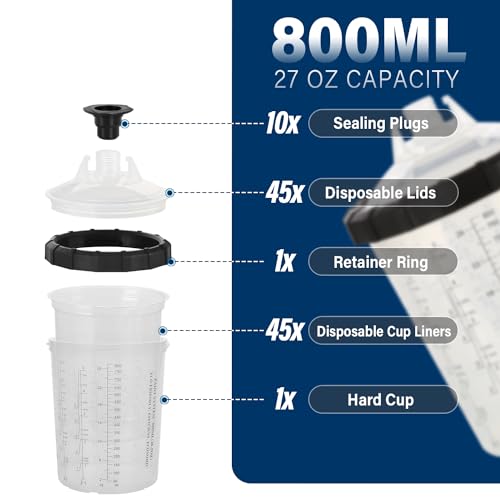 Disposable Paint Spary Gun Cups