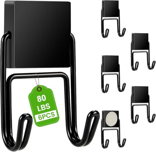 Magnetic Hooks 80lbs Magnet Hook Cruise Essentials 6 Pcs (6 Count)
