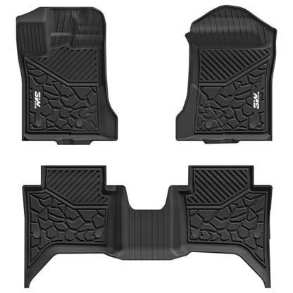 Floor Mats Fit for Ford Ranger SuperCrew 2024