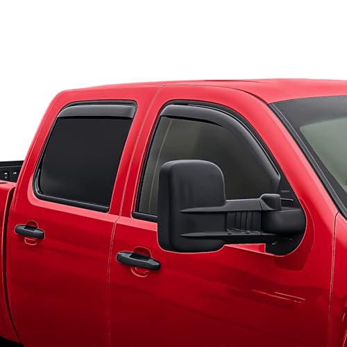 in Channel Extra Durable Rain Guards for Trucks GMC Sierra 2500HD