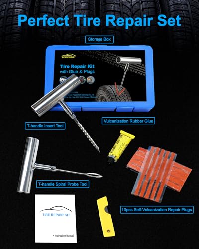 Tire Repair Kit with Plugs