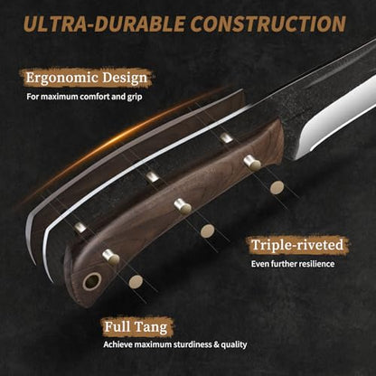 Butcher Knife Set 3PCS (3 Count)