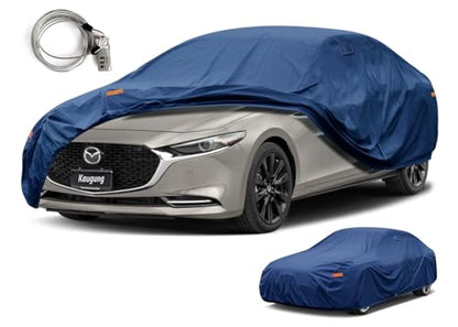 Heavy Duty Car Cover Custom Fit Mazda 3 Sedan