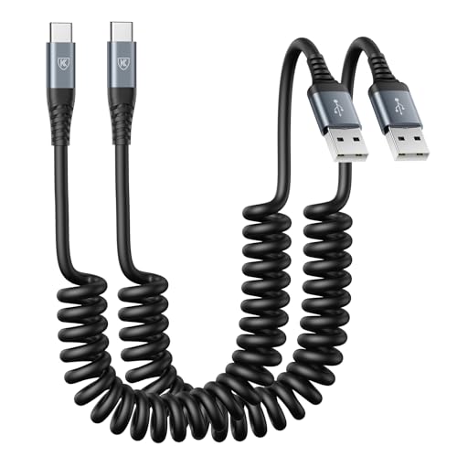 USB Type C Charger Cable Fast Charging (2 count)