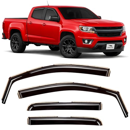 in Channel Extra Durable Rain Guards for Trucks Chevrolet