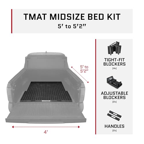 Midsize Truck Bed Organizer Slide Out Mat