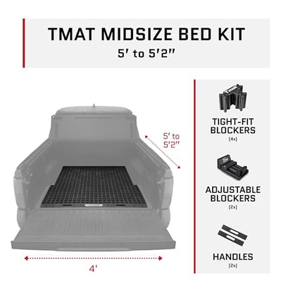 Midsize Truck Bed Organizer Slide Out Mat