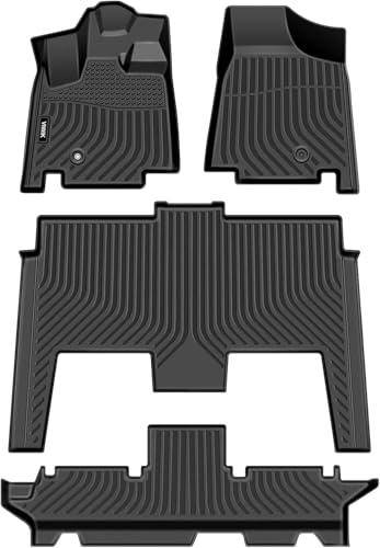 TPE Floor Mats Custom for Dodge Grand Caravan 7 Seat 2011