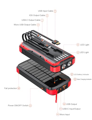 Solar Power Bank 40000mAh
