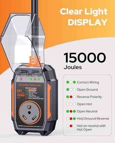 RV Surge Protector 30 Amp