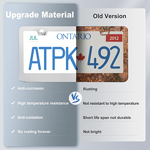 2 Pack License Plate Frames (2 Count)
