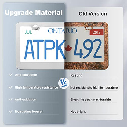 2 Pack License Plate Frames (2 Count)