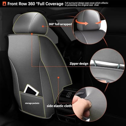 Front Seat Covers Fit for Toyota Camry 2002 (2 Count)