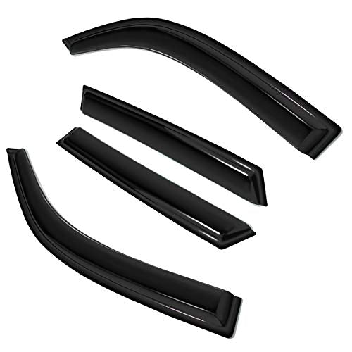 Tape On Rain Guards Compatible with Toyota RAV4 01 (4 Count)