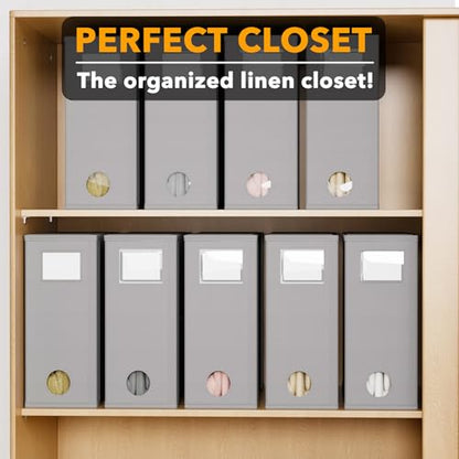 9 Pack Bed Sheet Organizers and Storage (9 Count)