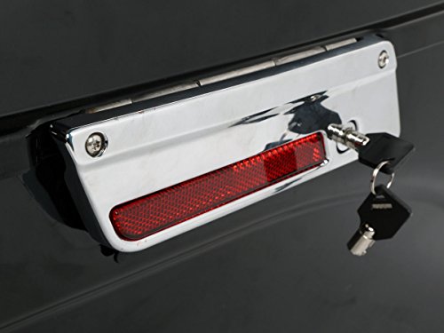 Motorcycle Hard Saddlebags with Chrome Conversion Brackets Fit For Harley Softail Deluxe Heritage Softail 1984