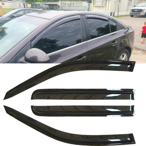 Window Visors Rain Guards for 11 (4 Count)
