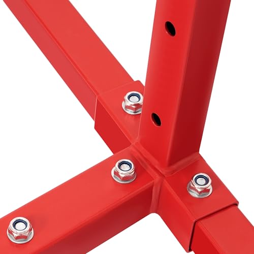 Bumper Adjustable Storage Rack Steel Floor Mobile Bumper Storage