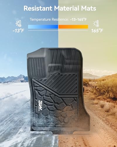 Floor Mats Fit for Ford Ranger SuperCrew 2024