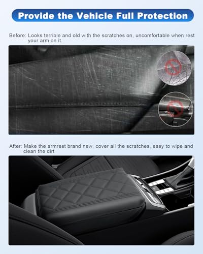 Compatible with 2024 Hyundai Tucson Center Console Cover for 2022