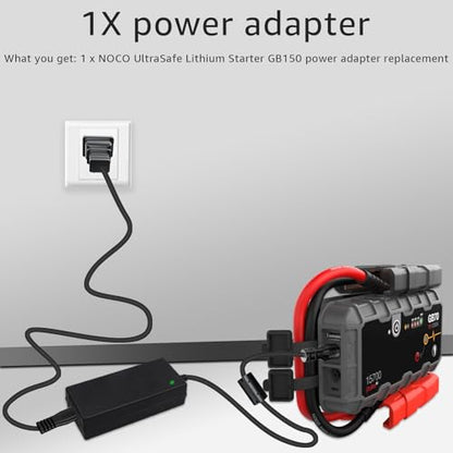 14V4A 56W Power Adapter Compatible with NOCO GB70 GB150 GB250+ GB251+ GB500 GB500+ Genius Boost Ultra Safe Lithium Jump Starter Battery XGC4 XGC Output Power Supply 56