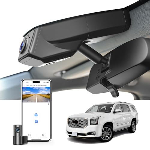 Front 4K & Rear 1080P Dash Cam for GMC Yukon