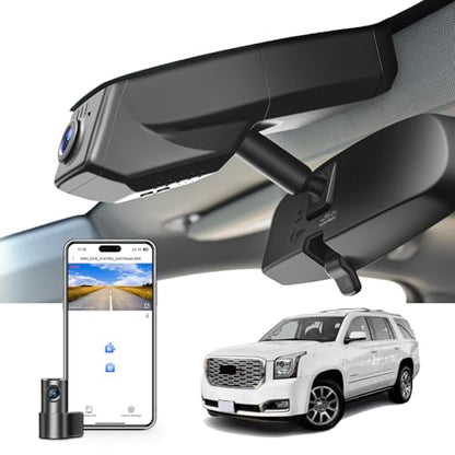 Front 4K & Rear 1080P Dash Cam for GMC Yukon