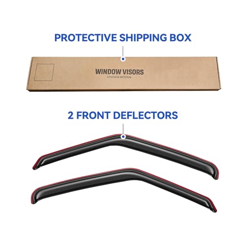in Channel Window Visors Rain Guards for 2007