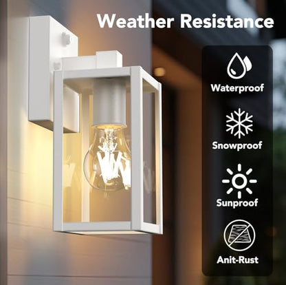 Dusk to Dawn Outdoor Light Fixtures (2 Count)