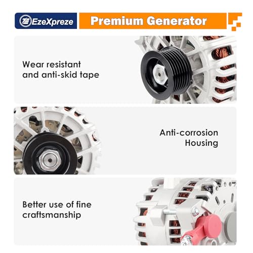 Ezexpreze 8318 New Alternator Fit for Ford F150 V8 4.6L 5.4L 2004