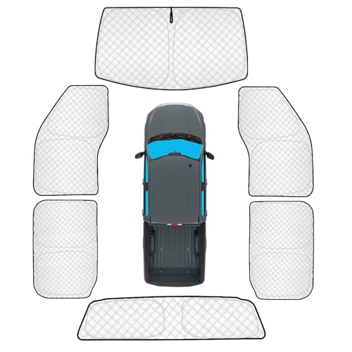 6pcs Thicken Full Window Sun Shades for Ford F