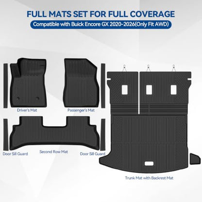 Custom Fit Floor Mats for Buick Encore GX 2020